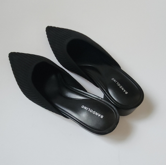 🔥SOLD🔥 Bandolino Ribbed Knit Mules - Picture 5 of 10